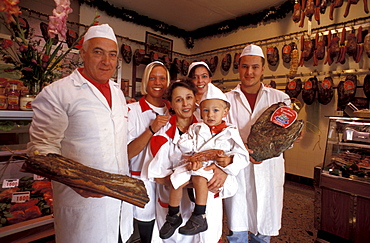 Cappelletti old butcher's shop, Folgaria, Trentino Alto-Adige, Italy