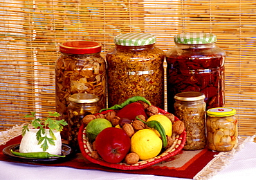 "La Tavernetta", selling of typical product, Gambarie, Aspromonte, Calabria, Italy