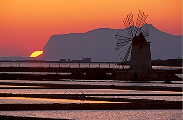 Saltworks, Marsala, Sicily, Italy