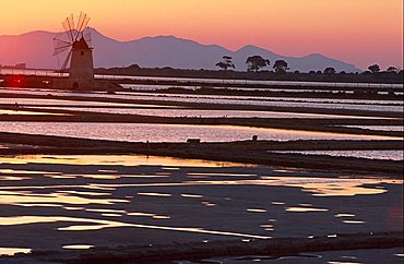 Saltworks, Marsala, Sicily, Italy