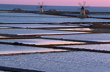 Saltworks, Marsala, Sicily, Italy