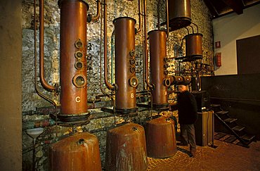 Distillation, Benito Nonino cellar, Percoto, Friuli Venezia Giulia, Italy.