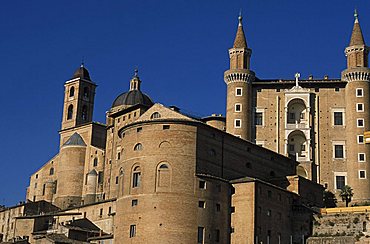 Cityscape, Urbino, Marche, Italy