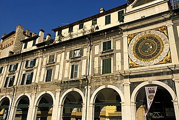 Particular, Piazza della Loggia, Brescia, Lombardy, Italy