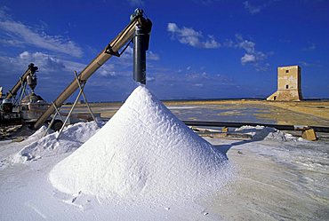 Saltworks, Nubia, Sicily, Italy 