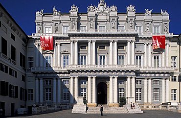 Palazzo Ducale in Piazza Matteotti, Genoa, Liguria, Italy