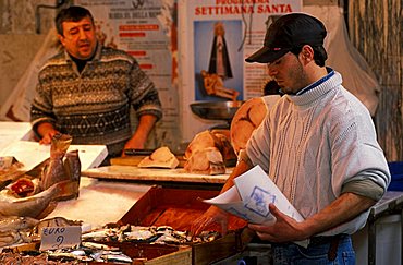 Ballarò market, Palermo, Sicily, Italy
