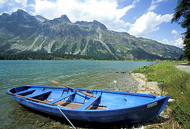 Sils lake, Engadina, Switzerland, Europe