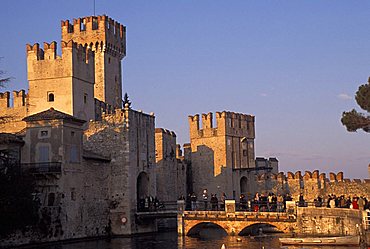 Scaligero castle, Sirmione, Lombardy, Italy