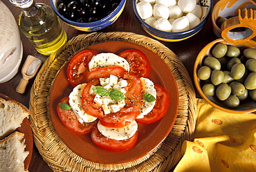 Caprese salad, Italy 