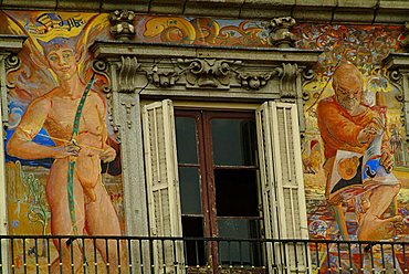 Casa de la Panadería, Plaza Mayor, Madrid, Spain, Europe