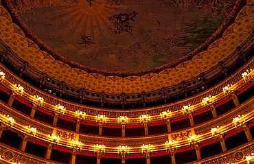 San Carlo theatre, Naples, Campania, Italy