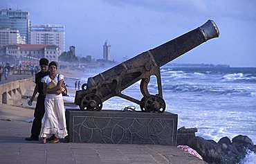 Promenade, Galle Road, Colombo, Sri Lanka, Indian Ocean, Asia