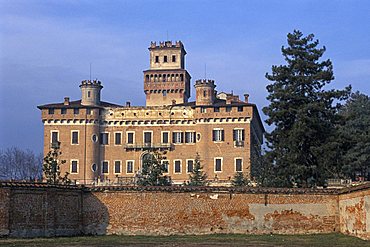 Procaccini castle, Chignolo Po, Lombardy, Italy