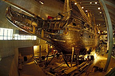 Regalskeppet Vasa, Vasa Museum, Stockholm, Sweden, Europe