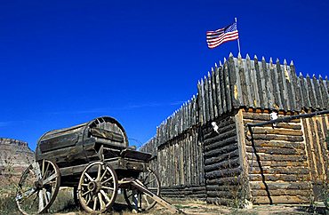 Blockhouse, Historical site, Arizona, United States of America, North America