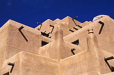 Adobe style, Santa Fé, New Mexico, United States of America, North America