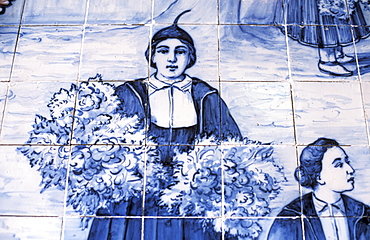 Azulejos, Funchal, Madeira Island, Portugal, Europe