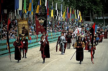 Historical procession, Ferrara, Emilia-Romagna, Italy