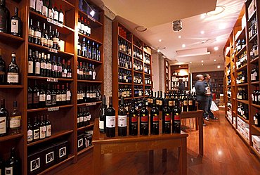 Arcadia wine restaurant, Milan, Lombardy, Italy