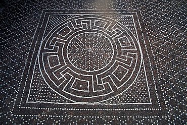 Mosaic, Solunto, Sicily, Italy