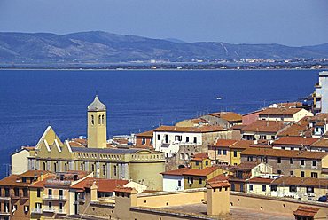 Cityscape, Porto Santo Stefano, Tuscany, Italy