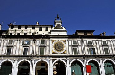 Orologio palace, Loggia square, Brescia, Lombardy, Italy