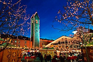 Christmas market, Vipiteno, Trentino Alto Adige, Italy