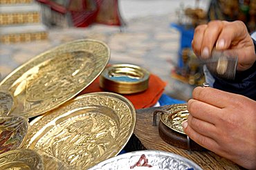 Handicrafts, Hammamet, Tunisia, North Africa, Africa