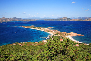 Punta Spalmatore, Tavolara island, Loiri Porto San Paolo, Sardinia, Italy, Mediterranean, Europe