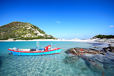 Punta Molentis cape, Villasimius, Sardinia, Italy, Mediterranean, Europe