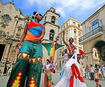 Tumblers, Havana, Cuba, West Indies, Central America