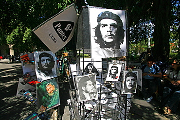 Che Guevara poster, Havana, Cuba, West Indies, Central America