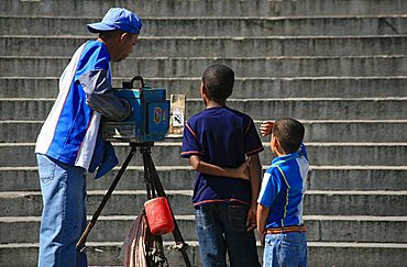 Photographer, Havana, Cuba, West Indies, Central America