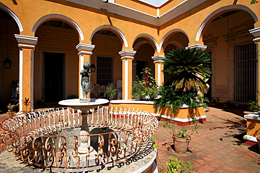 Courtyard, Palacio Cantero, Trinidad, Cuba, West Indies, Central America