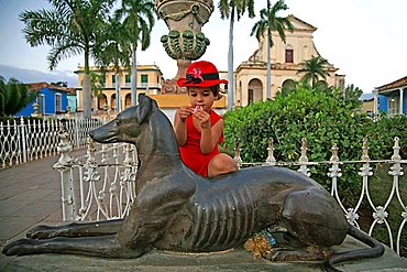 Plaza Mayor, Trinidad, Cuba, West Indies, Central America