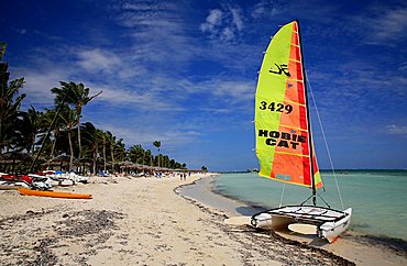 Beach, North Coast, Playa Santa Lucia, Cuba, West Indies, Central America