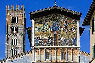 San Frediano church, Lucca, Tuscany, Italy, Europe