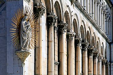 San Michele church, Lucca, Tuscany, Italy, Europe