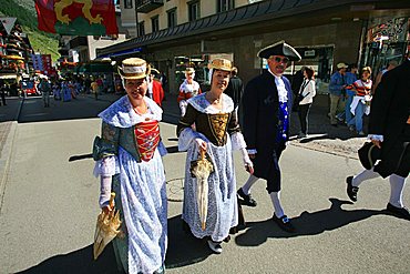 Folklore, Zermatt, Valais, Switzerland, Europe
