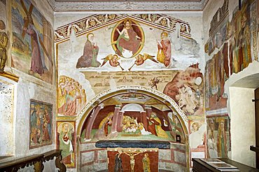 San patrizio sanctuary, Colzate, Lombardy, Italy