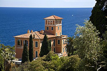 Palace, Villa Hanbury, La Mortola, Ventimiglia, Liguria, Italy