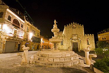 Cathedral, Taormina, Sicily, Italy 