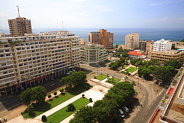 Place de l'Independance, Dakar, Republic of Senegal, Africa