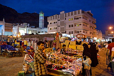 Market,  Al Mukalla, Yemen, Middle East  