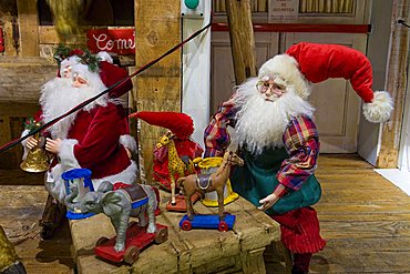 Native Village Flover Christmas Market, Bussolengo, Veneto, Italy