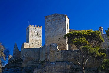 Lombardy Castle, Enna, Sicily, Italy