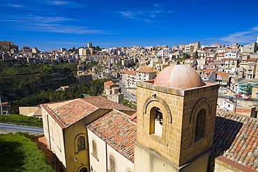 Cityscape, Enna, Sicily, Italy
