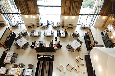 Oleum restaurant, National Art Museum of Catalonia, Barcelona, Spain, Europe 