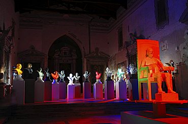 Exhibition, Sant'Agostino church, Pietrasanta, Tuscany, Italy